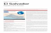 República de El Salvador · volcanes entre los que destacan: San Vicente o Chinchontepec, Santa Ana o Lla-matepec, San Miguel o Chaparrastique, Águila, San Salvador o Quezaltepec,