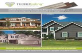 TECNOSiding@ by TECNOCOM PERFILES S.A. Sistema de ...tecnocomperfiles.com.ar/pdf/mayo2017/siding.pdf · by TECNOCOM PERFILES S.A. Sistema de revestimiento exterior de PVC para fachadas
