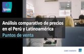 Análisis comparativo de precios en el Perú y Latinoamérica ... · •7 SKU’sen el top 50 más vendidos de su segmento. GENÉRICOS ... (Ejemplos: Alzheimer, Artritis, Diabetes).
