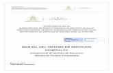 MANUAL DEL SISTEMA DE SERVICIOS GENERALESfundages-heac.com/recursos4/0. Manual de Servicios generales.pdf · En este contexto, la implementación y desarrollo de los procesos en los