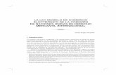 LA LEY MODELO DE COMERCIO ELECTRÓNICO DE LA COMISIÓN …revistas.ibero.mx/juridica/articulos_pdf/861682.pdf · luar y modernizar sus disposiciones internas que resulten aplicables