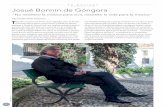 En portada Josué Bonnín de GóngoraEn portada Entrevista 33 No es el primer compositor vinculado a la figura de García Lorca, del que ahora la editorial Akal publica un libro-disco