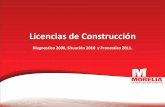 Licencias de Construcción - OECD · menos 13 de los 21 que se brindan, para alcanzar un 80% en la reducción de los lapsos de respuesta entre 2007-2011; y, Con la plataforma de México