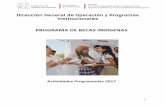 PROGRAMA DE BECAS INDÍGENAS - CEDIS Sonoracedis.sonora.gob.mx/images/contenidos/Program-Becas-Ind...sustentable y pluricultural de las comunidades y pueblos indígenas de sonora.