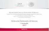 Declaración Patrimonial y de Intereses Conclusión 2017 2017... · 2017-07-25 · hoja 1 de 16 declaraciÓn de patrimonial y de intereses - conclusiÓn secretarÍa de la funciÓn