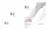 Guía del usuario LG-P880gscs-b2c.lge.com/downloadFile?fileId=KROWM000412293.pdf · LG-P880 . Guía del usuario . Esta guía le ayudará a comenzar a usar su teléfono. • Esosibleue