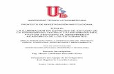 TITULO: LA ILUMINACION EN ESPACIOS DE ESTUDIO DE LA … · 2019-11-05 · la iluminacion en espacios de estudio de la universidad tecnica latinoamericana, factor asociado al rendimiento