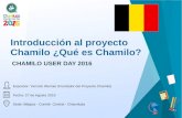 Introducción al proyecto Chamilo ¿Qué es Chamilo? · TEMARIO E-learning Historia de Chamilo El proyecto Chamilo Uso de Chamilo a nivel mundial Chamilo y el software Libre Chamilo