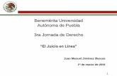 Benemérita Universidad Autónoma de Puebla 3ra Jornada de ...cmas.siu.buap.mx/portal_pprd/work/sites/contaduria... · Un juicio contencioso administrativo federal esencialmente escrito