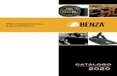 Cat Benza 2020ES - extranet.internaco.com · Somos una marca de fabricación nacional con proyección internacional, y con una de las líneas de productos más profesionales del mercado
