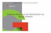 Sistema Nacional de Información en Salud SINAISsalud.edomex.gob.mx/isem/documentos/datos_infsalud/sis/... · 2018-03-29 · conapo, sinerhias, sis, saeh, urgencias, seed, sinac nom