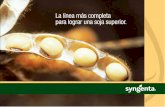 La línea más completa para lograr una soja superior.€¦ · INTACTA RR2 PRO es una marca registrada de titularidad de Monsanto NL.B.V. ... Protección contra enfermedades y hongos