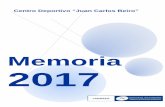 Memoria 2017 - Deporte Asturianodeporteasturiano.org/wp-content/uploads/2018/05/MEMORIA...MEMORIA 2017 4 Oficiales de Mantenimiento Delgado González, José Antonio (Jubilación parcial)