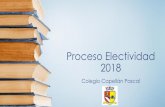 Proceso Electividad - Colegio Capellan Pascal · BIOFÍSICA Y APLICACIONES A LA MATEMÁTICA (2) BIOFÍSICA Y APLICACIONES A LA MATEMÁTICA ... •Es importante considerar que las