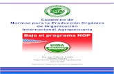 Ing. Agr. Pedro A. Landa Director Técnico Organización … NOP.pdf · 2012-01-06 · Calculo del porcentaje de los ingredientes producidos orgánicamente. ... Substancias no sintéticas