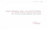 INFORME DE AUDITORÍA CUENTAS ANUALES · 2015-03-11 · marzo de 2013, del Instituto de Contabilidad y Auditoría de Cuentas, por la que se aprueba el Plan de Contabilidad de las