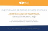¿PODRÍA ESTAR USTED EN RIESGO DE SUFRIR OSTEOPOROSIS Y FRACTURAS?share.iofbonehealth.org/WOD/2019/RiskCheck/Osteoporosis... · 2019-10-30 · reducir el riesgo de fracturas relacionadas