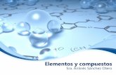 Elementos y compuestos - Química 10quimica-10.weebly.com/uploads/2/2/7/8/22780096/elementos_y_com… · Elementos Definición Sustancia pura que no puede ser separada en sustancias