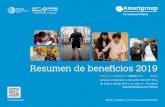 Resumen de beneicios 2019 - Amerigroup · 2020-03-15 · Amerigroup STAR+PLUS MMP (Medicare-Medicaid Plan): Resumen de beneficios A. Descargos de responsabilidad Este es un resumen