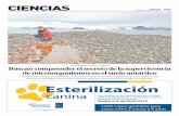 CIENCIAS - La Prensa Austral · 2019-04-07 · del Instituto Antártico Chileno realizan en el aná - lisis de la diversidad del microbioma de organismos antárticos como las espon