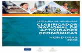 CRÉDITOS - INE Honduras€¦ · El manual presenta una desagregación de las actividades económicas desarrolladas por los diferentes ... 012 Cultivo de plantas perennes 0121 Cultivo
