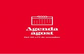 Agenda agost...Group · Colla Castellera de la Garrotxa Xerrics d’Olot · Museus d’Olot · Arxiu Comarcal de la Garrotxa · Associació d’Hostalatge de la Garrotxa · Activitats