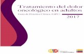 54604 MSP Guía DOLOR ONCOLOGICO ADULTOS 29092017 F · 2019-02-08 · Tratamiento del dolor oncológico en adultos 5 Autoridades del Ministerio de Salud Pública del Ecuador Dra.