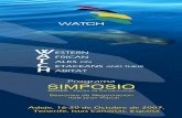 SIMPOSIO - canariasconservacion.org · La celebración del WATCH acoge una serie de encuentros cientíﬁcos y gubernamentales sobre los mamíferos marinos, en Adeje, Tenerife, entre