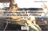 Cuadernos de Formación y Participación Políticadeycrit-sur.com/index/documentos/cfpp2.pdf · 2018-06-09 · utilizando el miedo, como medio de manipulación. 5. Brinda un espacio