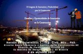 II Congreso de Innovacion y Productividad para la Construcción · Crecimiento anual productividad media laboral de la construcción, 1995-2015 ... Pintura Edificación El tamaño