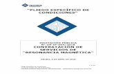“PLIEGO ESPECÍFICO DE CONDICIONES”portal.csbp.com.bo/inicio/attachments/article/3267/4... · 2018-04-11 · 5 de 49 Pliego Específico de Condiciones Invitación Pública No