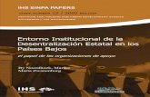 Entorno Institucional de la Desentralización Estatal en ... · pación de combinaciones de sociedades públicas y privadas (PPP), las ONG y organi-zaciones basadas en la comunidad