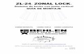 ZL-24 ZONAL LOCK - Behlen Building Systemsbehlenbuildingsystems.com/wp-content/uploads/2017/03/ZL... · 2018-12-12 · ZL-24 ZONAL LOCK Sistema de techo con junta vertical GUÍA DE