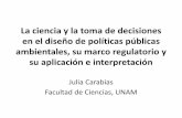 Presentación de PowerPointpaot.org.mx/.../3er_cumbre/pdf/dia_3/julia_carabias.pdf · 2016-07-19 · Julia Carabias Facultad de Ciencias, UNAM . El vasto conocimiento científico