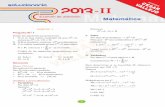 Solucionario 2013 -II Matemátcloud.vallejo.com.pe/Matematica6a3sq1wezNDy.pdf · 5 Solucionario de Matemática Solucionario de MatemáticaunI 2013-II Análogamente Si b=0 → K =