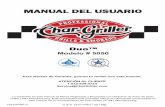 MANUAL DEL USUARIO · MANUAL DEL USUARIO Duo™ Modelo # 5050 Para efectos de Garantía, guarda tu recibo con este manual. ATENCIÓN AL CLIENTE 1-912-638-4724 Service@CharGriller.com