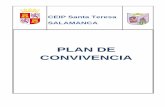 PLAN DE CONVIVENCIA - jcyl.escpsantateresa.centros.educa.jcyl.es/sitio/upload/PLAN_DE_CONVIVENCIA_Y... · Educar para la convivencia exige la implicación de todos los sectores de