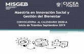 Maestría en Innovación Social y Gestión del Bienestarmisgeb.cucea.udg.mx/sites/default/files/adjuntos/...Presentación La Maestría en Innovación Social y Gestión del Bienestar