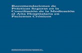 Recomendaciones de Prácticas Seguras en la …...Recomendaciones de prácticas seguras en la conciliación de la medicación en pacientes crónicos 2 María Salvadora Martín Sances
