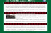 Conexión México - Floridaconsulmex.sre.gob.mx/orlando/images/stories/Boletines/boletin_201… · Año 2 Número 15 Mayo 2011 Envíanos tus comentarios de este Boletín y de los