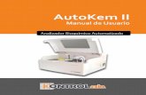 INDICE - Kontrolabkontrolab.com/wp-content/uploads/2015/06/AutoKem-II.pdf · 2015-06-11 · 3 1.0 INTRODUCCIÓN El analizador bioquímico automatizado KontroLab AutoKem es un instrumento