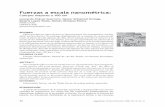 Fuerzas a escala nanométrica - Repositorio UANLeprints.uanl.mx/10401/1/41_Fuerzas.pdf · de las partículas.4 Los efectos presentes a la escala micrométrica y nanométrica inferior