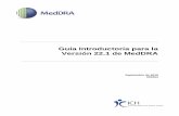 Guía Introductoria para la Versión 22.1 de MedDRA · la terminología de morbilidad. En Europa, la mayoría de estas organizaciones utilizaban una combinación de la Terminología