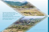 Sistematización de experiencias de · Guatemala, octubre de 2018 Sistematización de experiencias de los procesos de plani icación municipal territorial impulsados por tres proyectos