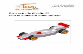 Proyecto de diseño F1 con el software SolidWorks... · Lección 1: Diseño del automóvil de carrera SolidWorks Serie de tecnología y diseño de ingeniería Operación Extruir corte