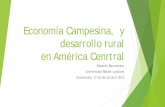Economía Campesina, y desarrollo rural en América Cenrtral · 2013-10-29 · I. Economías campesinas: situaciones y contextos 1. economía campesina, como modo de producción,