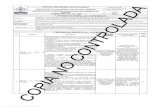 CONTROLADA - procuraduria.gov.co€¦ · inspecciones planeadas de las condiciones de trabajo Reg GH - SO - 005 Inspección programada en el Se elaborará un informe por escrito de