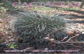Cactáceas y Suculentas Mexicanas - Au Cactus …...34 Cactáceas y Suculentas Mexicanas es una revista trimestral de circu- lación internacional y arbitrada, publicada por la Sociedad