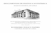 DOCUMENTOS DE POLÍTICA ECONÓMICA · La Serie de Documentos de Política Económica, del Banco Central de Chile, divulga el pensamiento de las ... División de Política Financiera