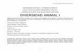 Diversidad Animal 2 - UNAM · insecto, araña, camarón y mil pies todos los tagmata y ... capítulos de: Musculatura, Aparato Digestivo, Aparato Excretor, Aparato Circulatorio, Aparato